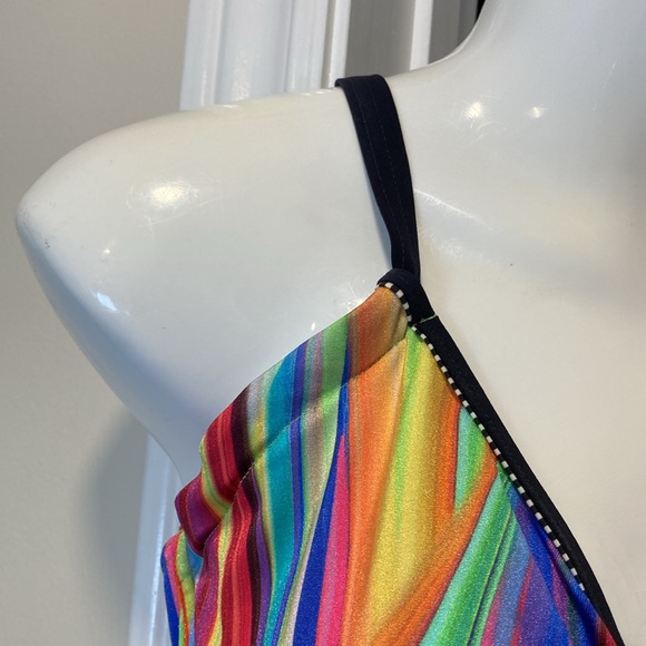 Sunflair® 2-PC Bikini Swimsuit Multicolour Striped - Sz 10 D-Cup Top/Bottom* - Picture 10 of 16